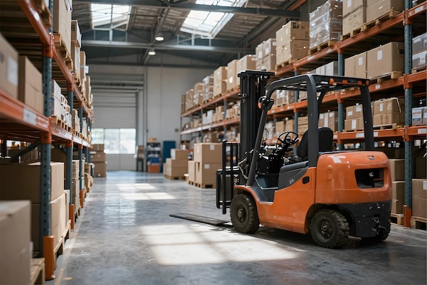 Change Forklift Battery