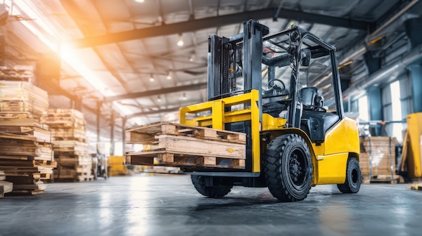 Forklift Battery Change